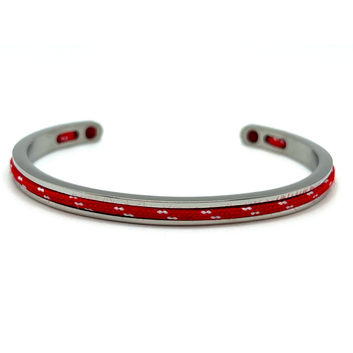 Stainless Steel Cuff Bracelet Red Ensign - KarooEarth