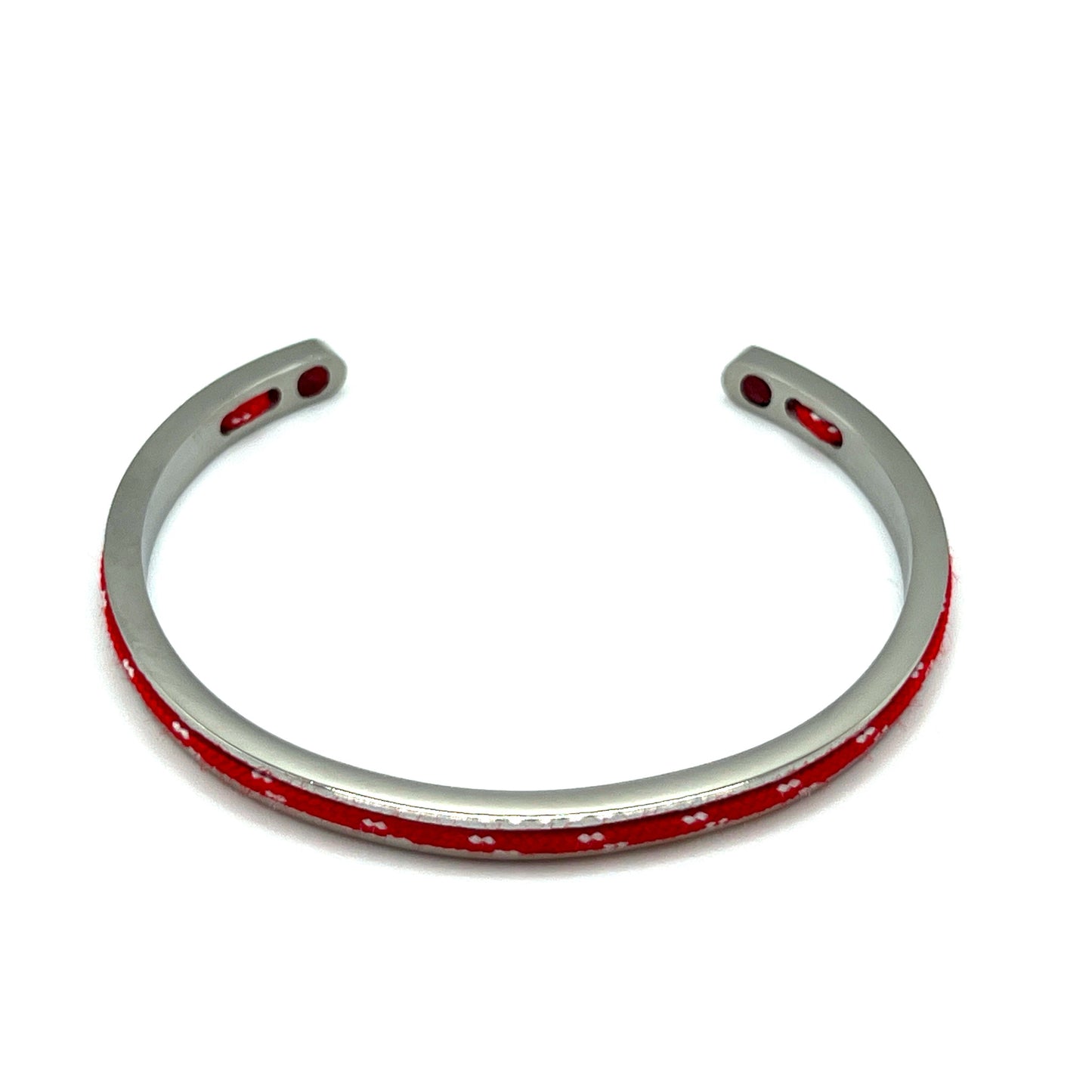 Stainless Steel Cuff Bracelet Red Ensign - KarooEarth