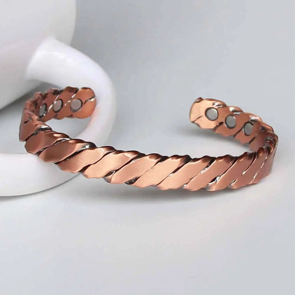 Twisted Copper Bracelet - KarooEarth