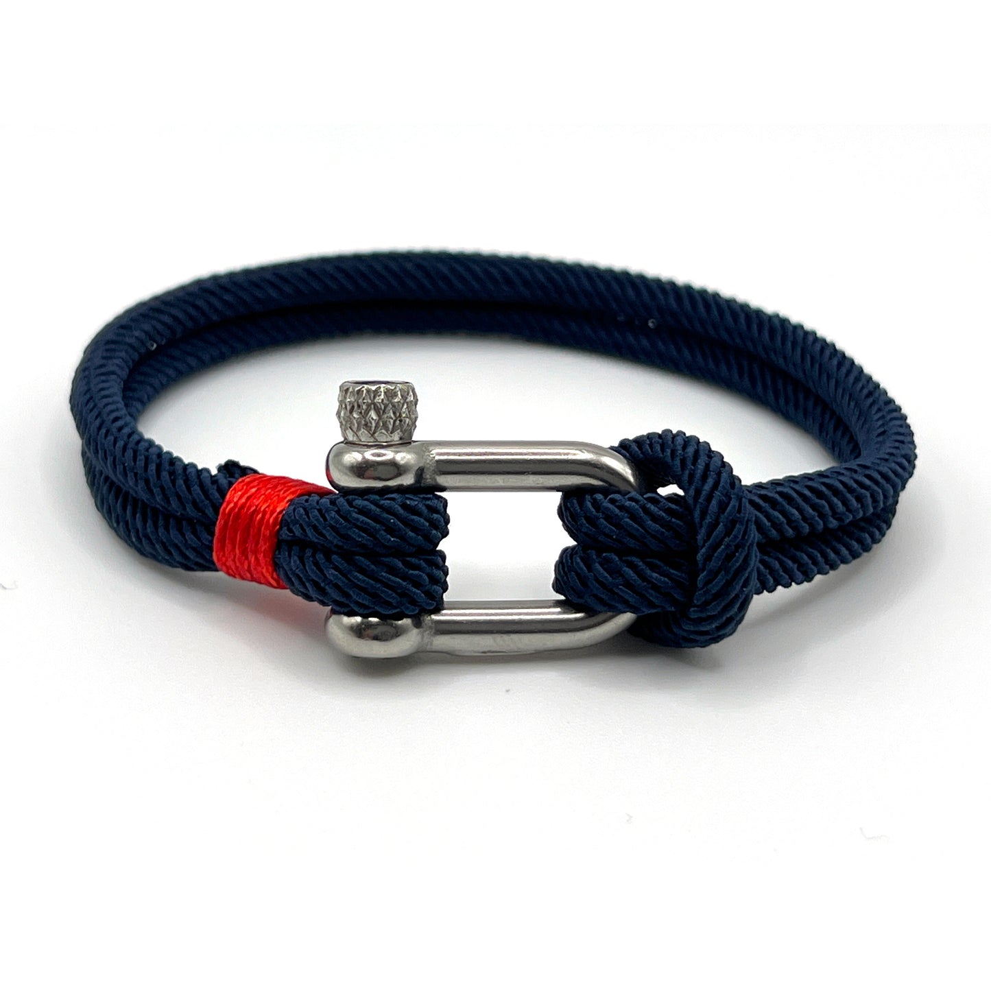 Stainless Steel Nautical Sailing Rope Shackle Bracelet